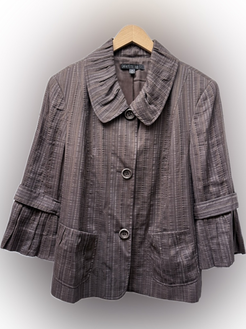 LAFAYETTE 148 Silk Linen blend blazer